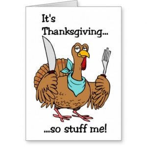 Funny Thanksgiving card
