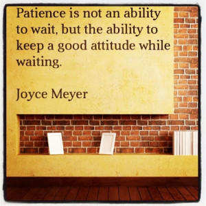 Joyce Meyer #quote on keeping the right attitude.