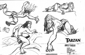 Model Sheet Monday: Disney's Tarzan