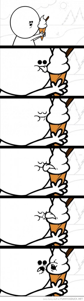 ice cream licking boys kids face comic funny pics pictures pic picture ...
