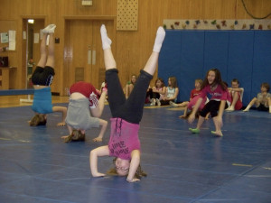 Alex had her 5th grade gymnastics recital tonight! She did great. I ...