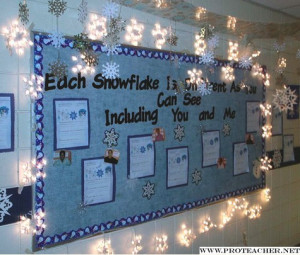 Snowflake Bulletin Board