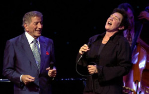 Tony Bennett and K.D. Lang perform for DNC voter registration drive ...