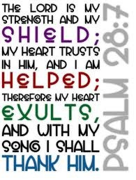 Psalms 28:7
