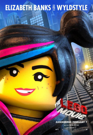 THE LEGO MOVIE New Character Poster – Wyldstyle Voiced By Elizabeth ...