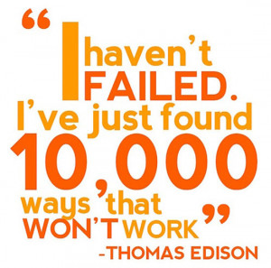 Haven't Failed - The Daily Quotes