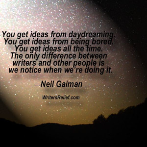 quotes for writers neil gaiman