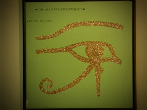 Glittered Record Album The Alan Parsons Project by GlitterFX, $50.00