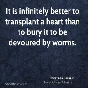More Christiaan Barnard Quotes