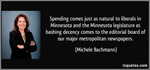 to liberals in Minnesota and the Minnesota legislature as bashing ...