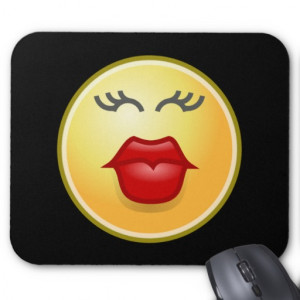 Kissy Face Mousepad