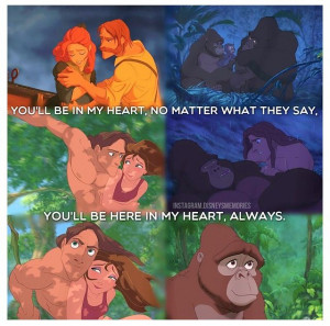 ... CHALLENGE: Favorite movie: That would be Tarzan:) @Allison Wortman