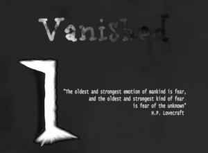 Vanished: Audio-only horror delights