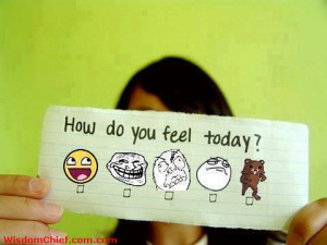 How Do You Feel Today Faces Chart