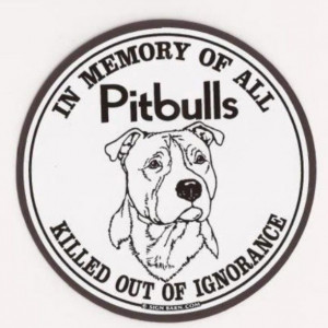 Very...very sad :'( I am a Pitbull rescuer.