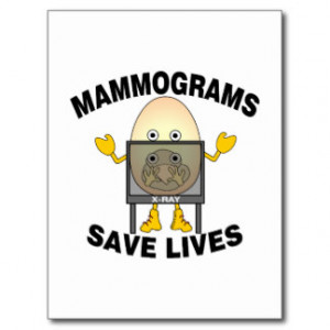 Mammogram Postcards