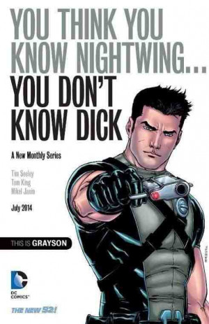 that in no way resembles the Dick Grayson ads that are running at the ...