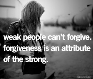 forgive but not forget