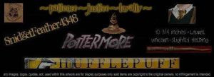 My Hufflepuff Signature For Pottermore by Jessarie