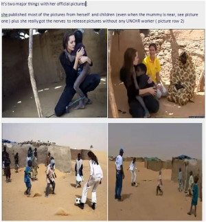 Angelina Jolie Is her 39 charity 39 work all a publicity stunt