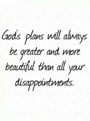 God's Plan...