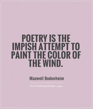 Quotes About Poetry