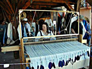 gazed in awe at the rows of swords, battle axes and other weaponry ...