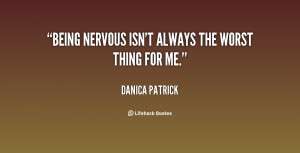 Quotes About Being Nervous