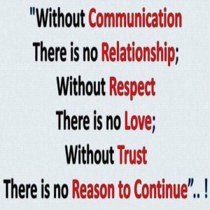 Without Communication There Is