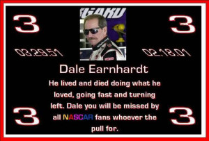 Tribute to Dale Earnhardt Image