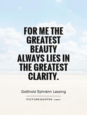 Quotes About Clarity