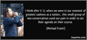 we were in our moment of greatest sadness as a nation... this small ...