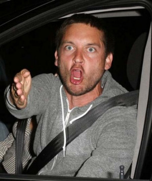 angry Tobey - tobey-maguire Photo