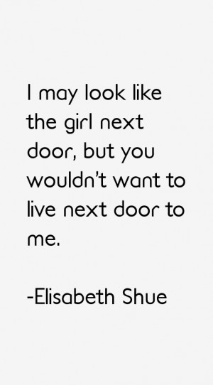 Elisabeth Shue Quotes amp Sayings