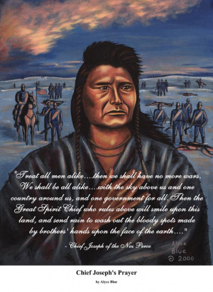 ChiefJoseph gave his speech when they finally surrendered on ...