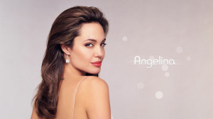 ... Wallpapers » Celebrities » Angelina jolie red lips hot wallpaper