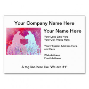 Llama: A Llama Valentine - I Love You Business Cards