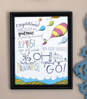 OH The Places Youll Go. Dr. Seuss Quotes For Preschool Graduation ...