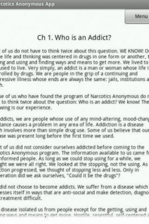 Narcotics Anonymous App