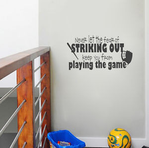 ... -Game-Baseball-Keep-Sport-Vinyl-Decal-Wall-Quote-Inspiration-Sticker