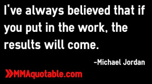 Michael Jordan Hard Work Quote