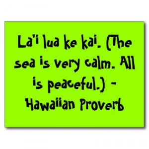Hawaiian Quotes About Life