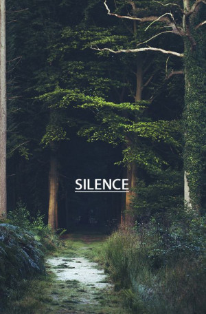 Silence Camping Quotes