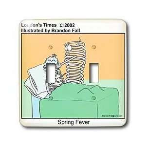 Londons Times Funny Society Cartoons Spring Fever Light Switch