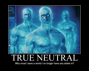 True Neutral Dr. Manhattan 2 by 4thehorde