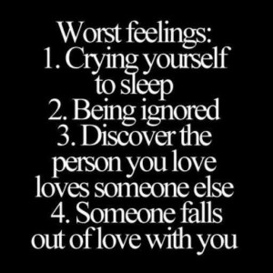 ... went through all 4 of those about 5 years ago. PAINFUL worst feelings