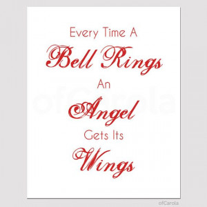Baby Nursery Wall Art Quote Print Every Time A Bell by ofCarola, $12 ...