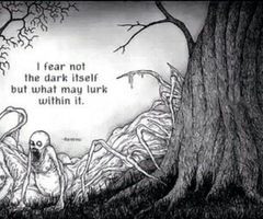 There's something lurking jh the dark...