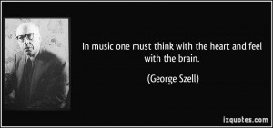 More George Szell Quotes