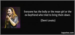 quotes about bullying | Demi Lovato Quotes About ... | Cool quotes